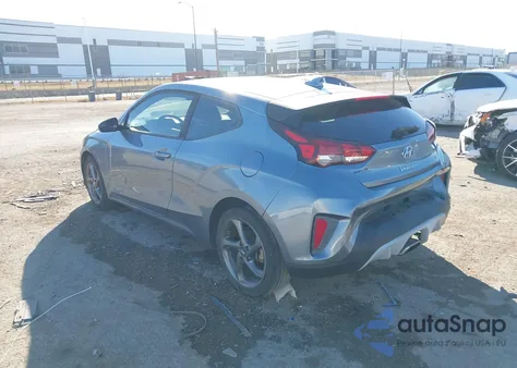 2019 Hyundai Veloster 2.0 z USA, uszkodzony, nr VIN KMHTG6AF5KU017169